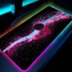 thumbnail image 1 of Alfombrilla de ratón RGB LED Lllumination para oficina, alfombrilla de ratón grande para Gamer Space Universe Gaming, teclado, ordenador, Anime, alfombrilla de escritorio para CSGO LIUWENJING unisex, 1 of 2