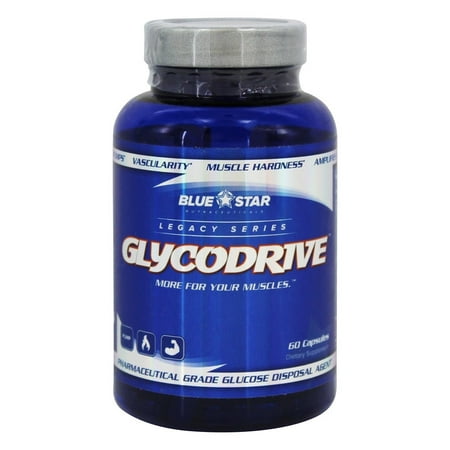 Blue Star Nutraceuticals - Glycodrive Pharmaceutical Grade Glucose Disposal Agent - 60
