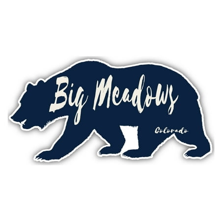 

Big Meadows Colorado Souvenir 3x1.5-Inch Fridge Magnet Bear Design