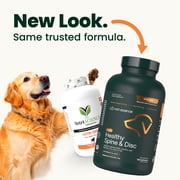 VetriScience Vetri Disc Healthy Spine & Disc Easy-Open Capsules, Back & Spinal Support Supplement for Dogs, 180 Count