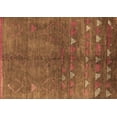 thumbnail image 1 of Ahgly Company Indoor Rectangle Solid Brown Modern Area Rugs, 2' x 3', 1 of 4