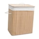 thumbnail image 5 of Cesta de almacenamiento de ropa de bambú, organizador de juguetes, organizador de ropa sucia para Madera 40x30x60cm, 5 of 9