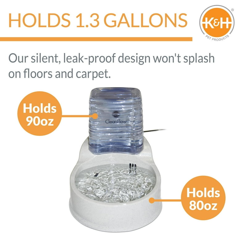 K&H CleanFlow Pet Water Bowl