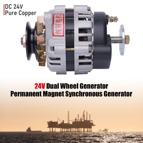 2000W Permanent Magnet Synchronous Generator DC Low Rpm Alternator Charging