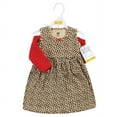 thumbnail image 2 of Hudson Baby Toddler Girl Quilted Cardigan and Dress, Leopard Red, 2 Toddler, 2 of 5