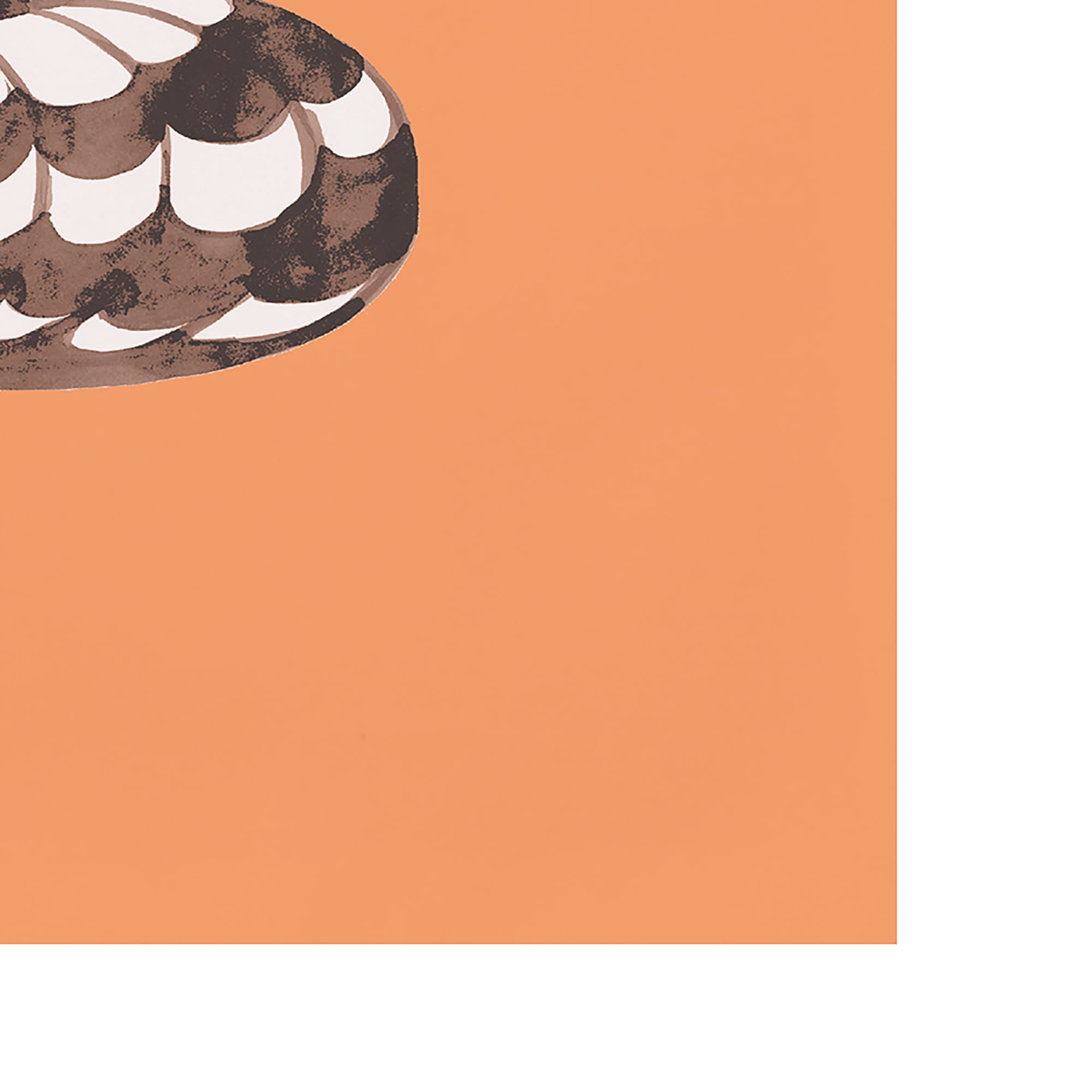 Simply Daisy Pumpkin Duo 18x14 Inch Orange Halloween Print Placemat (Set of 4)