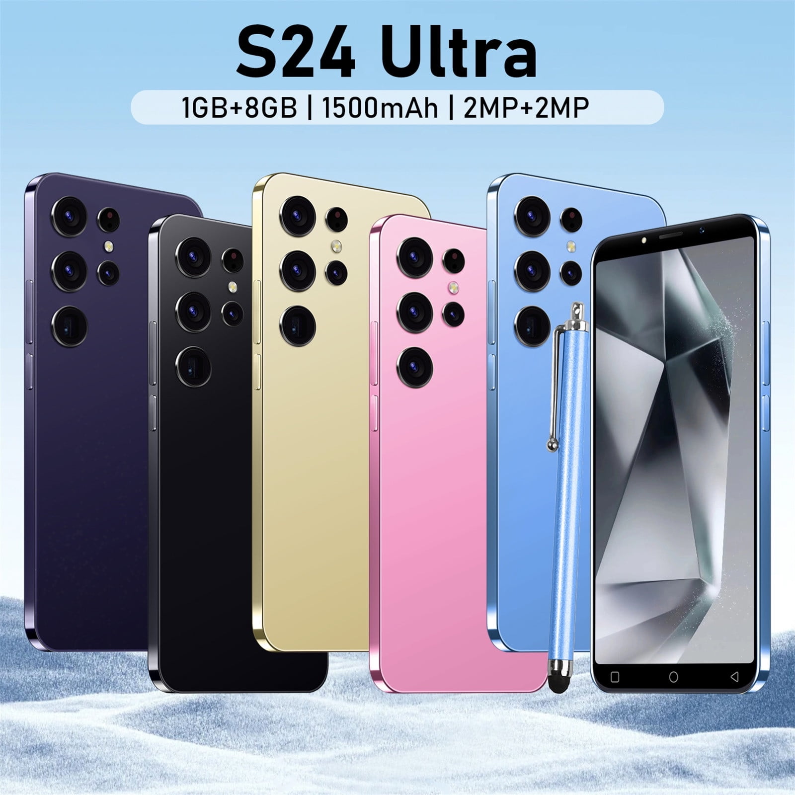 FYHALE Cell Phone on Clearance Sale Unlocked android Smartphone 8GB ROM+1GB RAM android Phone 5IN HD Cell Phone 2MP Rear Camera System 1500mAh Phone Mobile Phone Large Storage