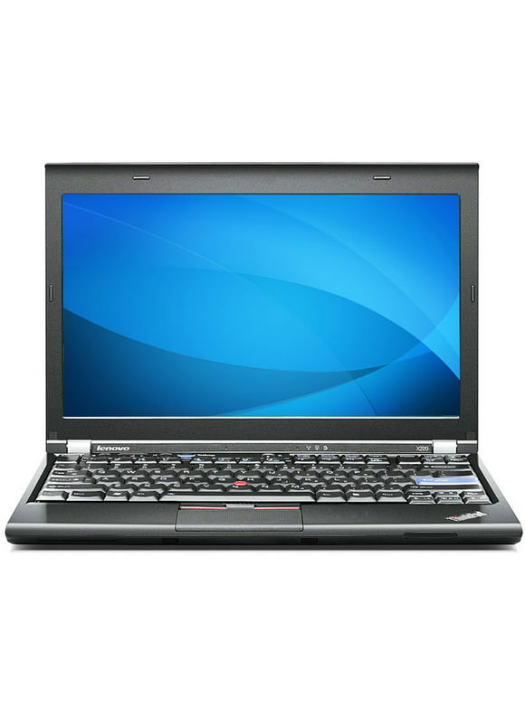 Lenovo ThinkPad X220 Laptop Computer, 2.50 GHz Intel i5 Dual Core Gen 2, 4GB DDR3 RAM, 128GB SSD Hard Drive, Windows 10 Home 64 Bit, 12" Screen