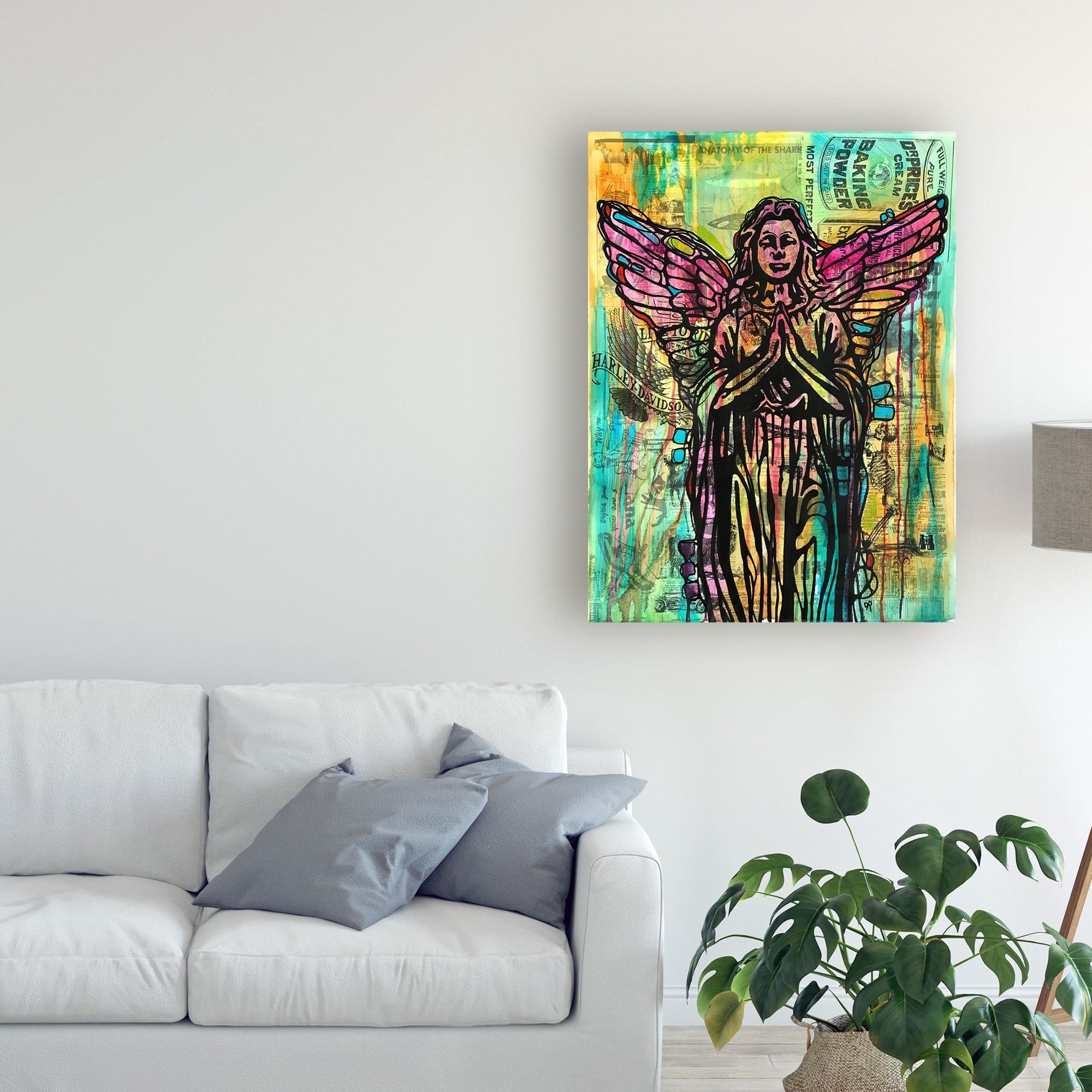 Trademark Fine Art 'Most Perfect Angel' Canvas Art by Dean Russo