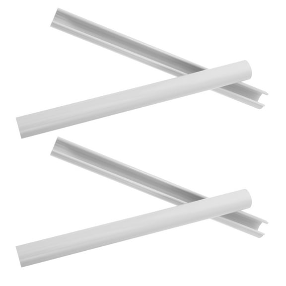 BERTDOMD 4PCS Pipe Cover Radiator Heat Pipe Cover Water Heater Decorative Wall Cover Vent Pipe Covers for Bathroom Radiator Pipe Decoration