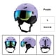 thumbnail image 2 of Casco De Snowboard Profesional, Casco Cálido De Esquí Ajustable Para Deportes De Nieve Al Aire Libre, 2 of 6