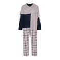 thumbnail image 4 of Pijama Secret Treasures Talla EG Cuadros Marino, 4 of 4