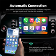 thumbnail image 2 of 2 In1 Wired to Wireless CarPlay Android Auto Adapter Smart Mini Box Plug and Play Bluetooth for Car with Wired CarPlay, 2 of 3