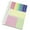 candy color, variant on Refillable Paper Notebook and Adhesive Note Set for Student Workers Note Taking Daily Planning Task Management