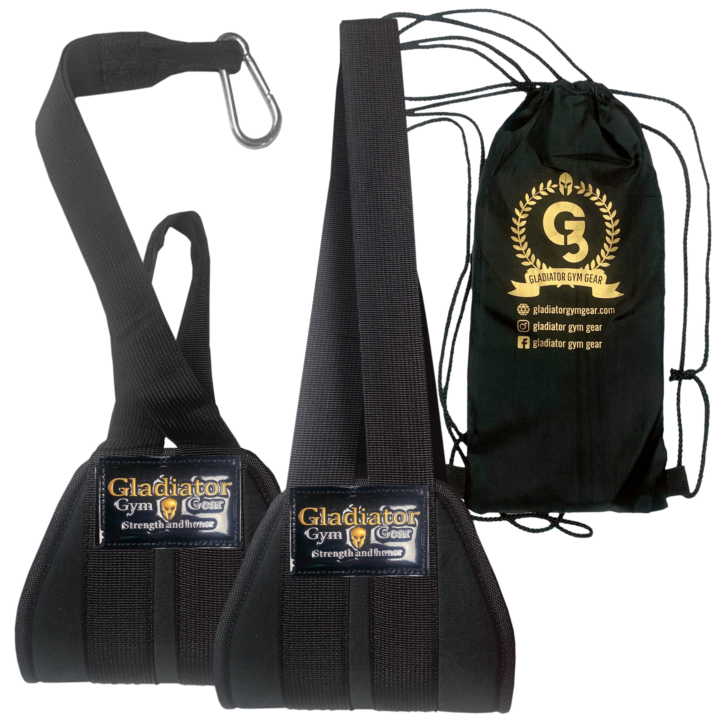 Details about   AB Straps Hanging Abdominal Slings for Pullup Bar Chinup Exercise ABs Stimulator 