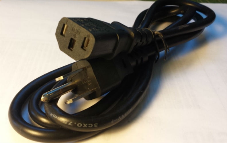 Etc Ultra-Portable DLP Projector AC Power Cord Cable Plug 3-Prong INFOCUS LP70 