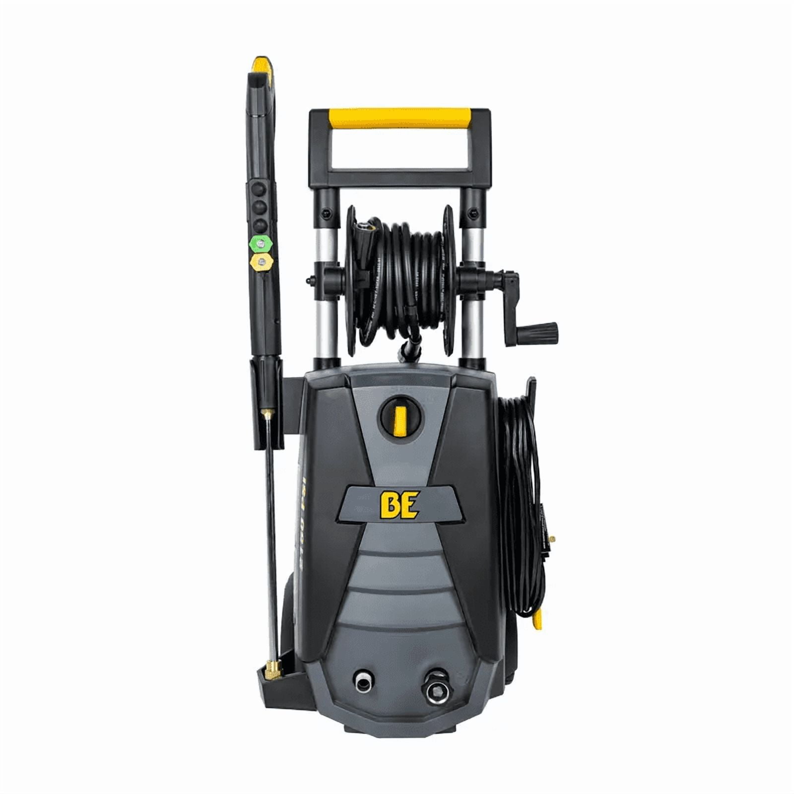 BE Power Equipment 2150 PSI 1.6 GPM Cold Water Corded Electric Pressure Washer