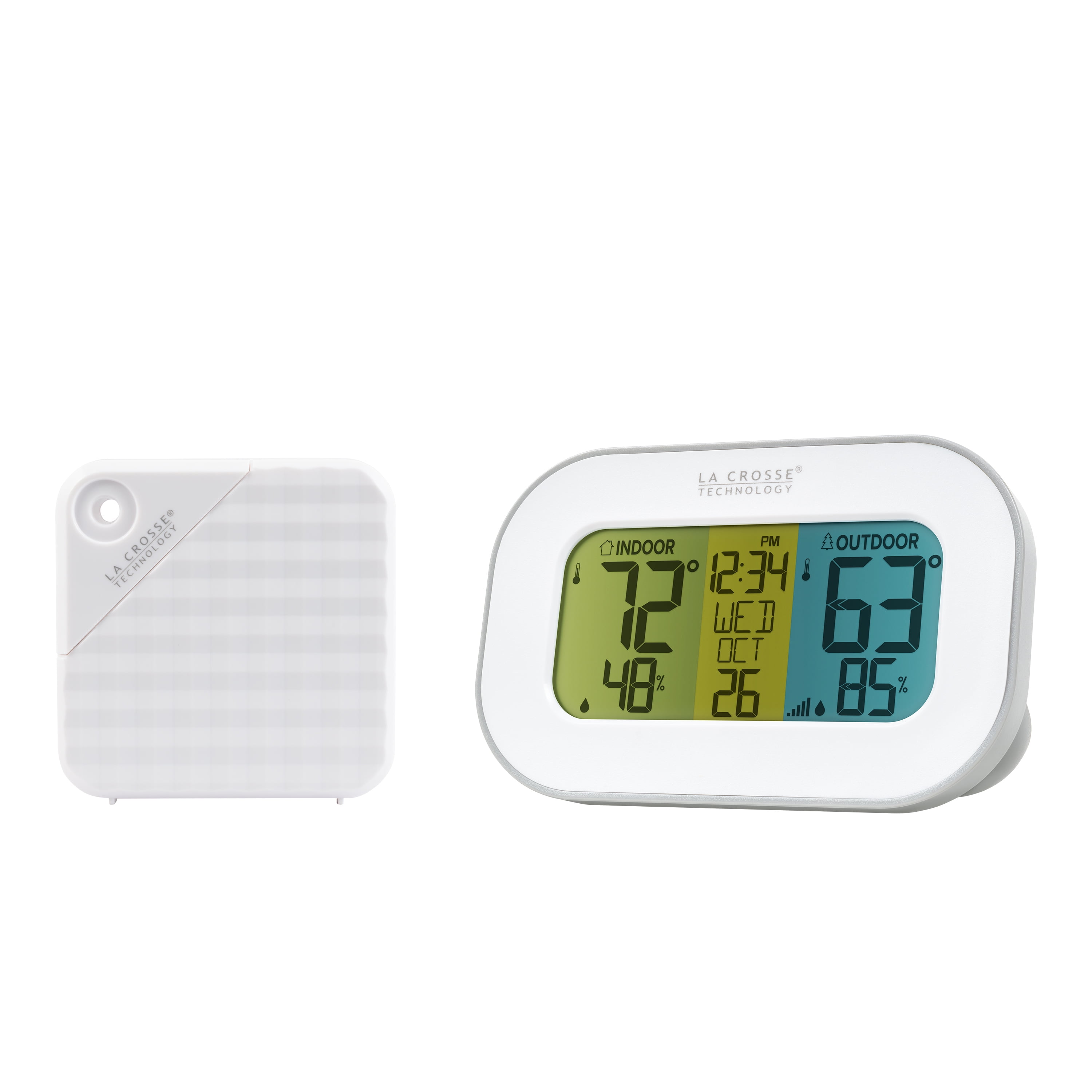 La Crosse Technology Tri-Color Digital Wireless Weather Station with Sensor, 308-148