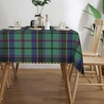 thumbnail image 3 of Rectangle Table Cloth, Scottish Clan Stevenson Tartan Plaid Resistant Washable Tablecloth Decorative Table Cover for Dining, Indoor and Outdoor, 3 of 6