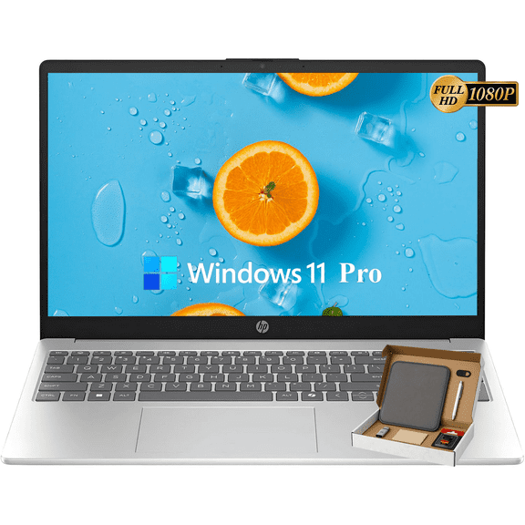 HP 17 Inch Laptop 2025, 17.3" FHD IPS Anti-Glare Display, 16 GB RAM, 512 GB SSD, AMD Ryzen 5 7430U, AMD Radeon Graphics, Copilot-AI, Wi-Fi 6, Numeric Keyboard, Windows 11 Pro