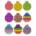 thumbnail image 4 of Push Bubble Octagonal Notebook Extrusión De Silicona Suave Bloc De Notas De Burbujas Juguete De Descompresión Eigraketly FN006578-03, 4 of 5