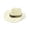 Light Yellow, variant on sususu Cowboy Hat for Women Straw Wide with Shapeable Brim Packable Sun Cap Summer Foldable Breathable Travel Cowgirl Hat Black