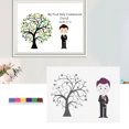 thumbnail image 3 of DIY Signature Painting, Fingerprint Painting Scratch  Chemical Fiber   For Birthdays For Parties For Weddings For Wall Decoration, 3 of 8