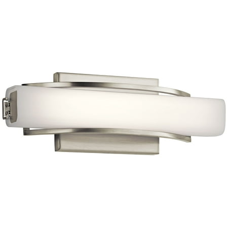 

Elan Rowan Brushed Nickel 13 1/4 W LED Small Bath Light
