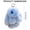 Blue, variant on Plush Bunny Keychain with Floppy Ears, 5.9 InchSoft Faux Fur Rabbit Bag Charm and Key Ring for Backpack Purse Easter Gifts