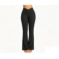 thumbnail image 5 of Noric Women's Yoga Pants Tummy Control Workout Flare Leggings for Gym Fitness Running Casual Daily Trousers, 5 of 6