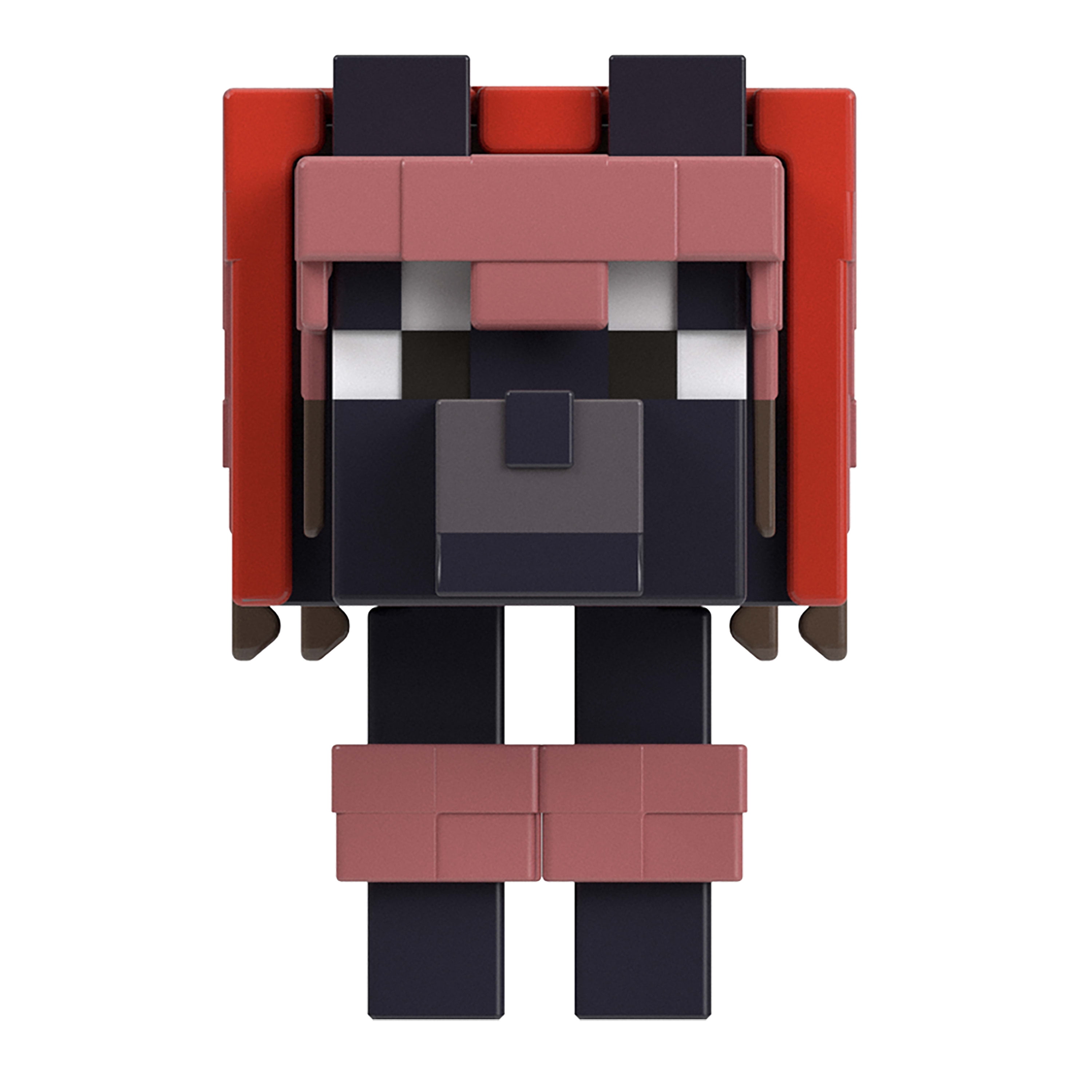 Minecraft Armored Wolf Action Figure & Accessories Set, 3.25-inch Scale Collectible Toy