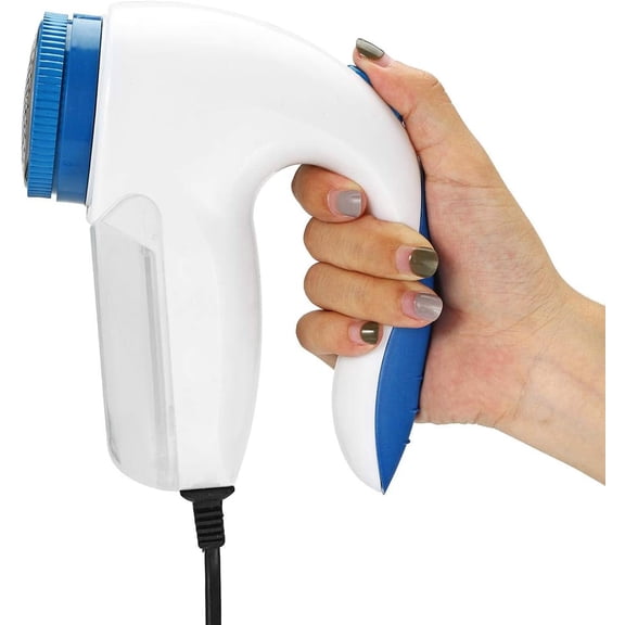 Lint Remover, Portable Electric Fabric Clothes Furniture Shaver, Sweater Pill Defuzzer, Remove Pills Balls Bobbles from Clothing, Carpet, Curtain, Extra Replacement Blade and Brush