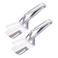 thumbnail image 6 of Shoreew 1/2/3Pcs Stainless Steel Spatula Tong Long Handle Multifunction BBQ Steak Meat Fish Frying Bread Serving Kitchen Food Flip Shovel Grill Clamp, 6 of 6