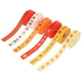 thumbnail image 1 of 6 Rolls of Fall Ribbons Pumpkin Maple Leaf Ribbons Farmhouse Fall Ribbons Thanksgiving Ribbons, 1 of 8