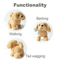 thumbnail image 3 of YIJIAL Plush Golden Retriever Toy Puppy Electronic Interactive Dog Toys for Kids Toddlers, 3 of 6