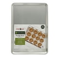 thumbnail image 5 of Nordic Ware Naturals 21" x 15" Aluminum Extra Large Rectangular Cookie & Baking Sheet Pan, 5 of 12