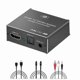 thumbnail image 1 of HDMI Audio Extractor HDCP CEC + Optical TOSLINK SPDIF + 3.5mm RCA, 1 of 5