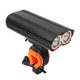 thumbnail image 2 of Luz delantera de bicicleta LED doble impermeable Yuxing faro carga USB, 2 of 5