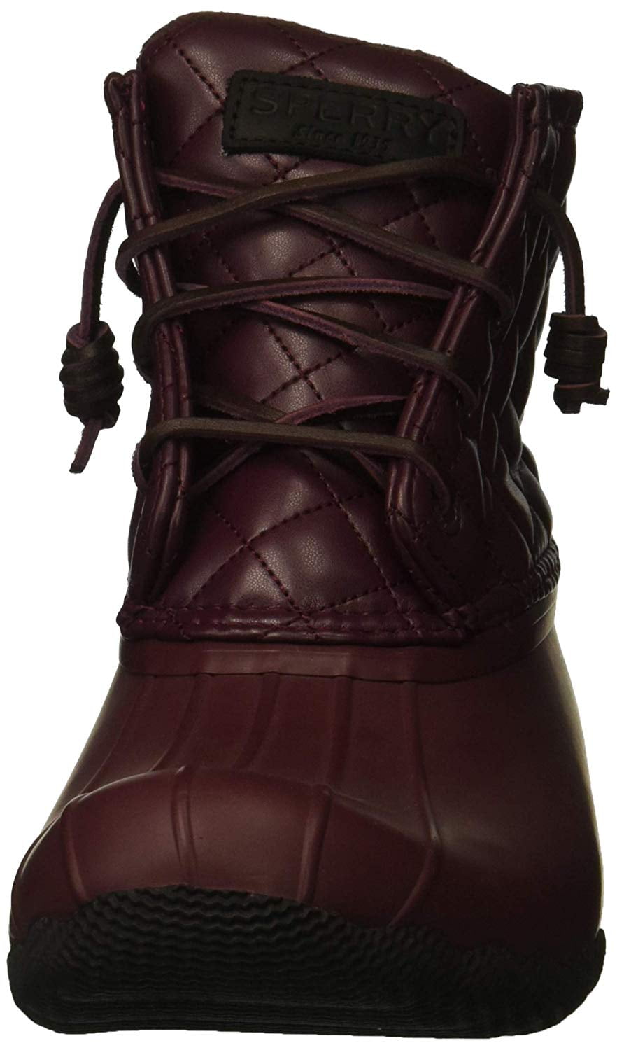 sperry women's saltwater quilted lux rain boot