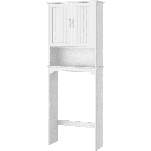 Bathroom Cabinet with Adjustable Shelf for Bathroom White