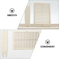 thumbnail image 3 of 1 Set Wood Weaving Loom Stick Set Beginners Weaving Loom Shuttle for Bracelet Bag Belt Camera Strap, 3 of 9