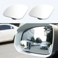 thumbnail image 3 of 2pcs Car Mirror Wide Angle Car Blind Spot Mirrors 360掳 Adjustable Auxiliary Rearview Mirrors HD Frameless Small Round Mirror A, 3 of 6