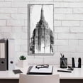 thumbnail image 3 of Epic Graffiti 'Inverted Empire State Blueprint' by Ethan Harper, Giclee Canvas Wall Art, 12"x24", 3 of 8