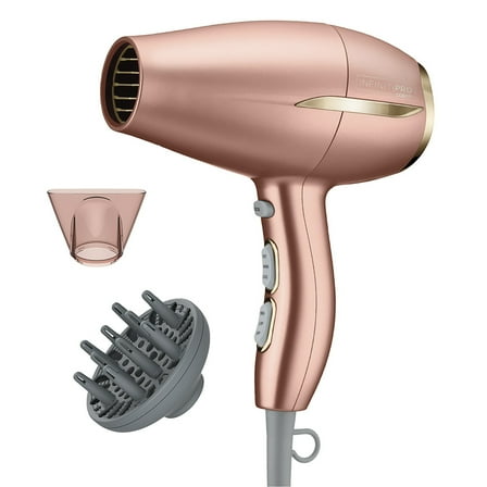 INFINITI PRO CONAIR Frizz-Free Compact Hair Dryer, Ionic Technology for Smooth, Shiny Hair
