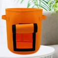 thumbnail image 1 of Bolsa de cultivo de patatas - 35,7 L - Transpirable - No tejido - Con solapa abierta y asa - Adecuada para el cultivo de patatas, remolachas, cacahuetes (naranja) TUNC Sencillez, 1 of 1