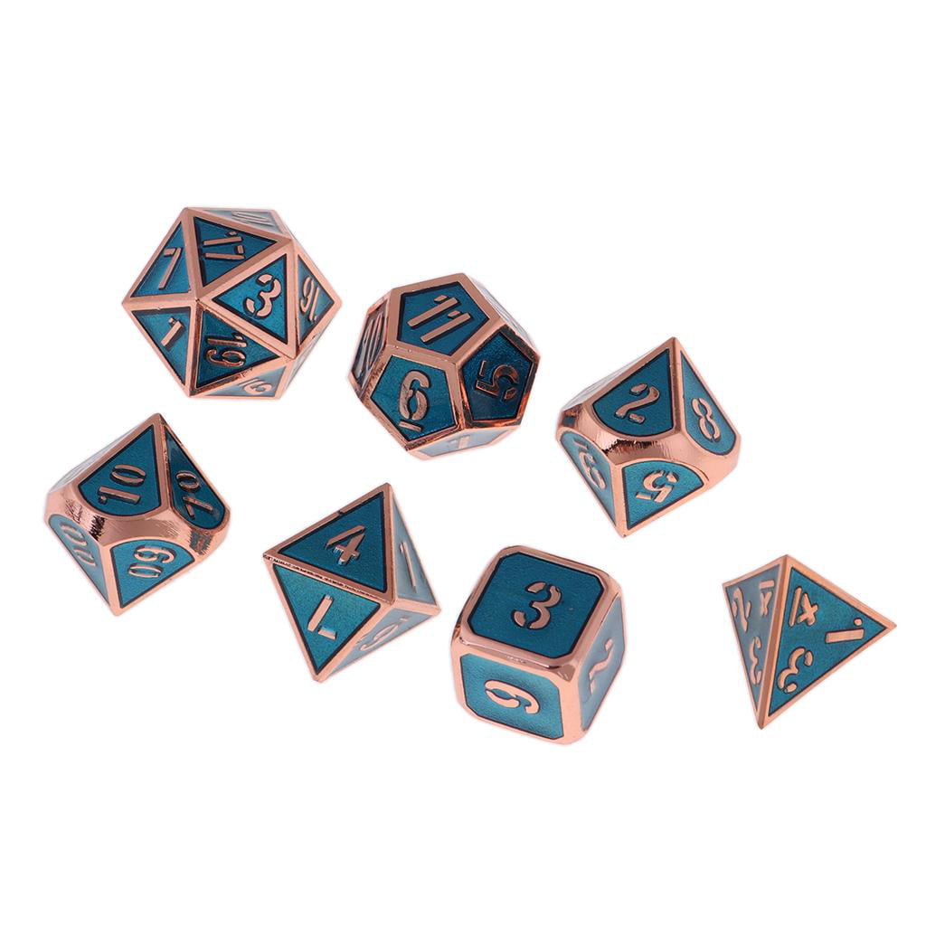 Multi-sided Dice Polyhedral Dice D4 D8 D10 D20 D&D Dice for RPG Table Game 