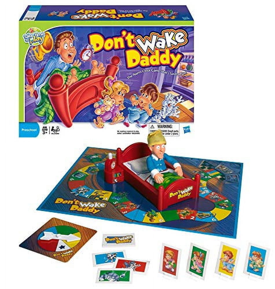 Hasbro Ages 3+ Don't Wake Daddy Board Game