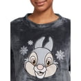 thumbnail image 5 of Disney Women's Thumper Long Sleeve Top, Pants and Socks, 3-Piece Gift Set, Sizes XS-3X, 5 of 6