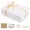 White, variant on DUOTAN Pink Gift Box 11’’x7.2”x3.5”, Glossy Magnetic Gift Box with Lid for Present Contains 1-1/2’’ Widened Ribbon, Liner Paper, Card for Christmas, Valentine's Day, Wedding, Birthday