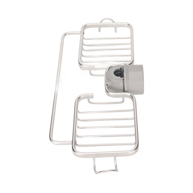 Rack de Vidange d'Éponge, Robinet de Stockage Rack de Robinet Rack de Stockage de Cuisine en Acier Inoxydable Rack de Stockage de Robinet de Cuisine en Acier Inoxydable Adapté pour Évier de Cuisine et Douche